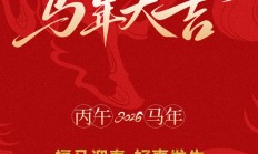 中化学交建集团第三工程公司恭祝大家马年大吉