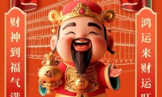 【大年初五】喜迎财神！