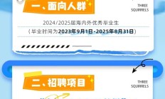 三只松鼠2025春季校园招聘正式启动！